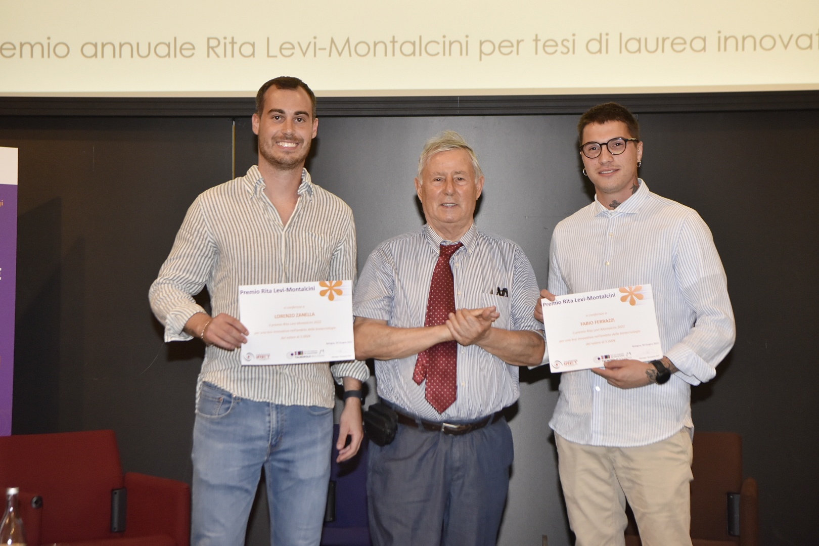 (Italiano) Consegnati i primi due premi di studio intitolati a Rita Levi-Montalcini